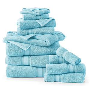 Ensemble de serviettes de bain en coton doux absorbant serviettes à séchage rapide pour hôtel maison salle de bain luxe Spa salle de sport voyage main visage serviette approvisionnement - Product Image 5