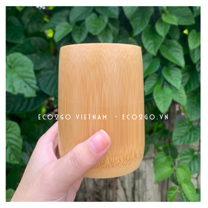 Taza de bambú Natural artesanal, juego de té, taza de bambú con Logo grabado láser, hecho en Vietnam para sostener bebidas healthly - Product Image 4