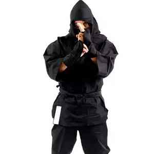 Ropa deportiva para adultos, ropa de artes marciales, conjuntos de uniformes Ninja, entrenamiento deportivo atlético para interiores, tela de algodón 100% hecha con frente suave - Product Image 2