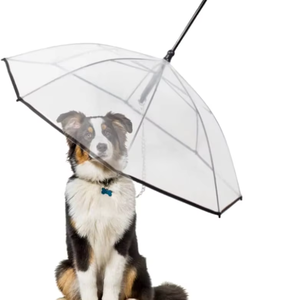 Correa Ajustable para Mascotas con Logotipo Personalizado Ecológico al por Mayor, Paraguas para Días de Lluvia, Correa de Tracción para Perros para Caminar al Aire Libre, Poliéster Impermeable de PVC - Product Image 1