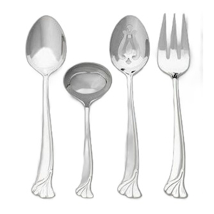 Meilleure vente Ensemble d'ustensiles de service de cuillère en acier inoxydable attrayants et luxueux Louche multicolore avec miroir poli - Product Image 4