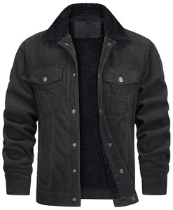 Streetwear vintage pour hommes, vêtements d'extérieur, vestes décontractées en denim délavé avec fermeture éclair, col rabattu, manteaux en jean surdimensionnés pour le printemps et l'automne - Product Image 4