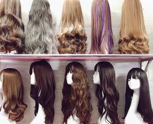 Perruques 100% cheveux humains pour femmes, perruque naturelle à couches, ondulée, différents styles pour femmes - Product Image 6