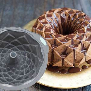 เครื่องครัวขายส่งเกาหลีหลุมกลางเครื่องมือรอบ Non-Stick Maker กระทะเค้กเบเกอรี่ - Product Image 3