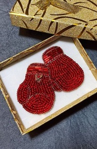 Handmade Alloy Seed Beads Light Keychain Charms Durable Waterproof Stylish Embroidery <b>Accessories</b> for Women - Product Image 4