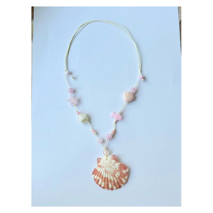 สร้อยคอเปลือกหอยทำด้วยมือหรูหราน้ำหนักเบาดูเป็นธรรมชาติเหมาะสำหรับของขวัญวันหยุดงานปาร์ตี้ริมชายหาดร้านขายของที่ระลึกและรีสอร์ท - Product Image 6