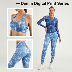 Custom logo women yoga <b>bra</b> oem breathable <b>stretch</b> top for fitness gymwear branding activewear private label custom apparel lines - Product Image 5