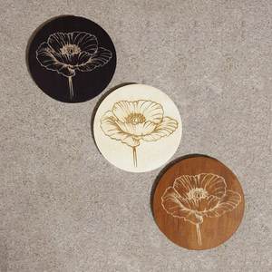 Elegant Epoxy Resin <b>Agate</b> and Stone <b>Coasters</b> with Gold Trim, Decorative Drink Pads for Stylish Modern Home Interiors - Product Image 5