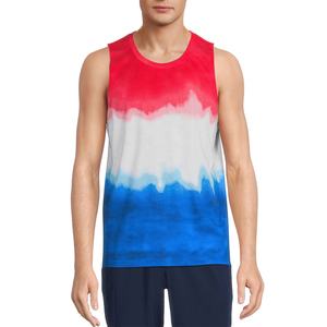 Nueva llegada personalizado hombres sólido gimnasio chaleco venta al por mayor sin mangas músculo camiseta sin mangas de gran tamaño Casual verano ropa activa camisa 100% - Product Image 4