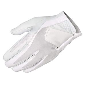 Gants de golf pour adultes en cuir véritable fabriqués sur mesure avec impression thermique et broderie ODM OEM Gants de golf en cuir à doigts entiers - Product Image 3
