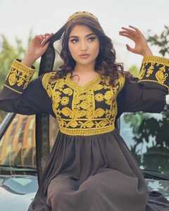 Fournisseur direct d'usine Nouvelles robes Kuchi afghanes pour la collection de l'Aïd Robes Kuchi afghanes confortables et respirantes en gros - Product Image 3