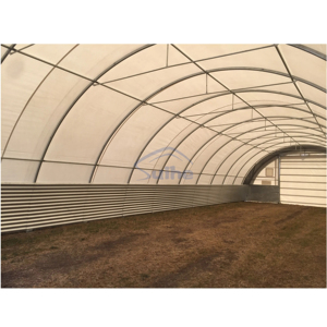 <span class=keywords><strong>Abri</strong></span> industriel de stockage en tissu PVC <span class=keywords><strong>Abri</strong></span> couvert en PE à grande portée avec treillis galvanisés pour tracteurs - Product Image 5