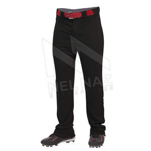 Service OEM Pantalons de baseball/softball grande taille pour hommes adultes Vêtements de sport Tissu pur à séchage rapide personnalisable - Product Image 1