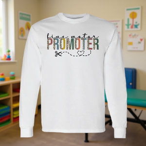 Camiseta de Manga Larga para Terapeuta de Terapia Ocupacional, Promotor de la Motricidad Fina, Camiseta Promocional para el Mes de la Terapia Ocupacional - Product Image 3