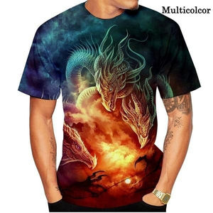 เสื้อยืดสำหรับผู้ชายผ้าฝ้ายธรรมดา - Product Image 4