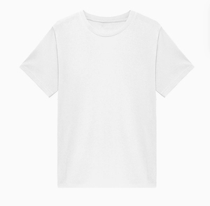 Camisas negras personalizadas para hombre, alta calidad, hombro caído, peso pesado, algodón liso grueso, poliéster, logotipo blanco, camiseta negra para hombre - Product Image 2