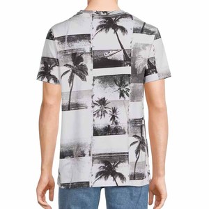 Camisetas de algodón de verano 2024 para hombre, camisetas sólidas elásticas con cuello redondo de buena calidad, camiseta informal de sublimación para hombre, tela de punto - Product Image 3
