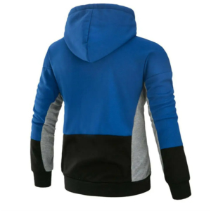 Fabricants de sweats à capuche personnalisés unisexes, tissus sur mesure pour sweats à capuche pour hommes, 100% coton, à capuche uni - Product Image 3