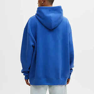Sudaderas con capucha de material de alta calidad para hombre a la venta fabricantes de ropa informal precio al por mayor Sudadera con capucha básica - Product Image 4
