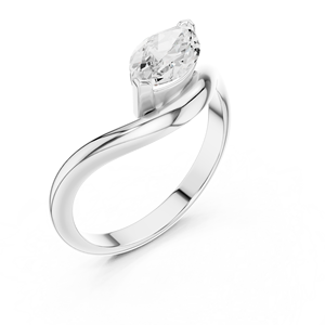 Nets Sales Anillo de moda chapado en oro de lujo de 14 quilates para mujer - Product Image 3