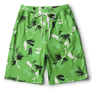 Short de bain à séchage rapide imprimé High Street Style pour homme avec taille élastique pour la plage et les sports de course à pied 100% polyester - Product Image 6
