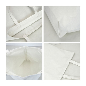 Bolso de lona para mujer, bolso de compras de algodón, bolsos de mano reutilizables para mujer - Product Image 4