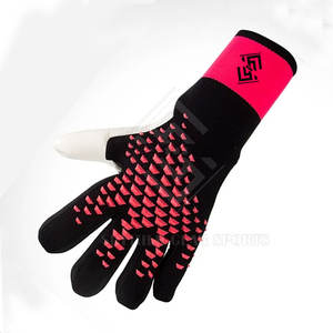 Gants de gardien de but en latex de haute qualité en gros, méga adhérence, légers, logo personnalisé, protection des doigts antidérapante, vêtements d'entraînement - Product Image 5