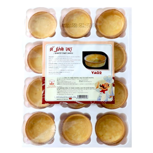 Hot Sales Fast Shipping Excellent Quality Tart OEM/ODM High Quality Bakery Frozen Baked Egg Tart Shell YA02 420G Dessert <b>Sweet</b> - Product Image 1
