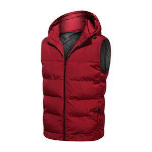 Chaleco Acolchado Personalizado para Hombre al por Mayor 2026, Chaleco Sin Mangas con Logotipo Personalizado, Chaqueta Corta de Diseño Nuevo, Ropa de Abrigo de Invierno - Product Image 5