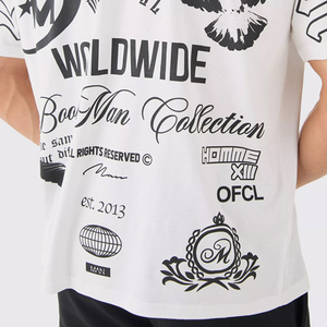 Camisetas de Hombre de Tela Jersey Transpirable de Alta Calidad - Servicio OEM, Secado Rápido, Corte Ajustado, Estilo Urbano, Cuello Redondo - Product Image 6