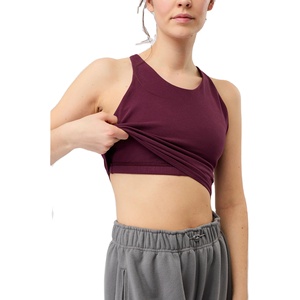 Camiseta Deportiva para Mujer, para Gimnasio y Yoga, Elástica, Transpirable, Ropa Deportiva, Fabricante de Marca Privada OEM, Camiseta de Yoga de Alta Calidad - Product Image 1