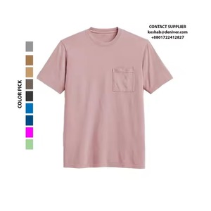 เสื้อยืดคอกลมแขนสั้นผ้าฝ้ายแท้ 100% สำหรับผู้ชายไซส์ใหญ่ รุ่นเรียบง่าย สไตล์ลำลอง ยี่ห้อ PROVENTURE INDUSTRY สำหรับฤดูร้อน - Product Image 3