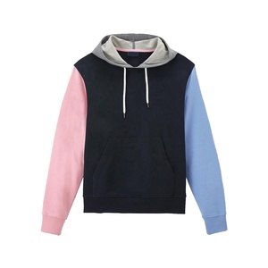 Sweat-shirt à capuche décontracté unisexe en polaire respirant et écologique avec impression numérique hivernale et design de panneaux colorés - Product Image 3