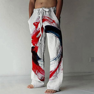 Wholesale Flare Joggers <b>Trouser</b> for <b>Men</b> Custom Loose Oem Service <b>Men</b> Flared <b>Trouser</b> in Stock - Product Image 2