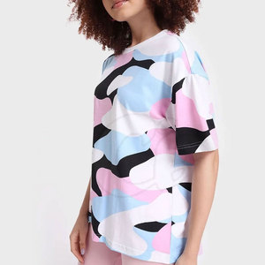 <b>Unique</b> Design Street Wear Women T-Shirts Sublimation Printing Women T-Shirts Low MOQ Women T-Shirts - Product Image 3