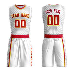 Conjunto de Uniforme de Baloncesto Personalizable para Hombre 2026, Talla Grande, Uniforme de Club con Diseño de Impresión por Transferencia de Calor, 100% Poliéster, Unisex - Product Image 6