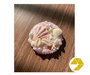 Vietnam Handcrafted Decorative Seashell <b>Mirror</b> Elegant Homes Adorned with Natural Mix Sea Shells Promotional <b>Mirrors</b> - Product Image 6