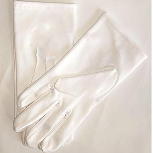 Guantes Masónicos Personalizados de Algodón Suave Blanco con Bordado Masónico, Símbolo de Shriner, Logotipo de la Francmasonería - Product Image 1