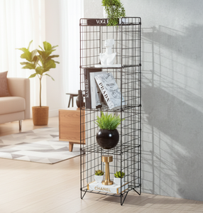Kitchen Storage Rack 5 Tier Metal <b>Wire</b> Shelving Unit Freestanding Display Stand Organizer - Product Image 3