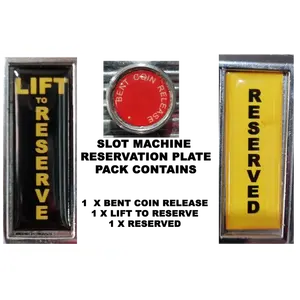 สติ๊กเกอร์แผ่นจองสำหรับเครื่องเล่นเกมสล็อต - Product Image 3