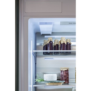 Réfrigérateur encastrable en acier inoxydable de 36 pouces avec porte battante gauche, compresseur électrique compact pour usage domestique et hôtelier - Product Image 3