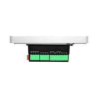 Amplificateur mural intelligent 2/4 canaux 2x25W 4x25W avec contrôle tactile, diffusion Bluetooth et radio FM pour la domotique