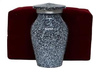 Urna Conmemorativa de Aluminio Dorado Hecha a Mano de Calidad Suprema, Estilo Americano, Ecológica, Personalizable, Duradera, para Adultos - Product Image 2