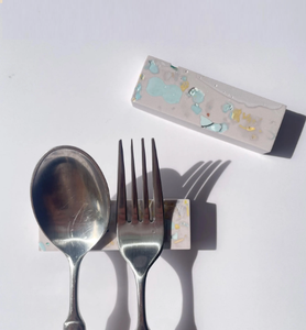 Grossiste Rectangulaire Couverts Repose-Couverts Ustensiles de Table Ustensiles de Cuisine Couverts Cuillère Hôtel Restaurant Mariage Evénement Elégant Repose Baguettes - Product Image 1