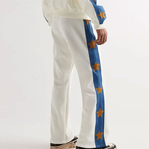 Pantalons de jogging larges en mohair sur mesure, taille haute, streetwear, OEM, pantalons de jogging amples avec fermeture élastique à la taille - Product Image 6
