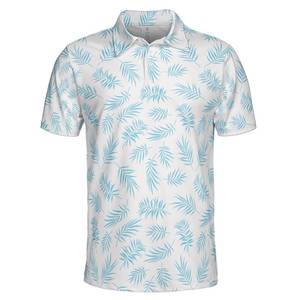 Uniforme homme personnalisé de haute qualité pour polos 100% polyester décontracté impression sublimée OEM fabricant de vêtements de sport de fitness - Product Image 1