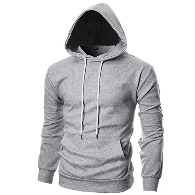 100%cotton mens hoodies top quality plain hoodie hoodie men full sleeves high quality custom logo design hoodie for men