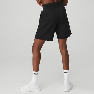 Pantalones cortos transpirables de 5 pulgadas para mujer de felpa francesa de talla grande personalizados - Product Image 3