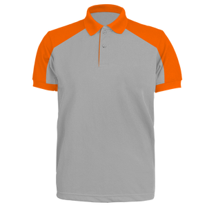 เสื้อยืดโปโลสำหรับผู้ชายเสื้อโปโลคอกลมเรียบง่ายงานออกแบบโลโก้ได้ตามต้องการใส่สบาย - Product Image 5