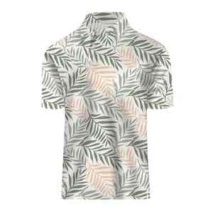 Polo de secado rápido para hombre, camisas de sublimación de talla grande con estampado antiarrugas, última llegada, camiseta Polo de sublimación para hombre - Product Image 5